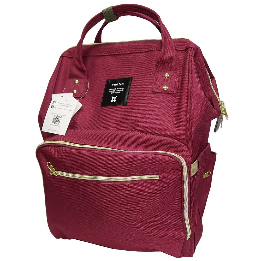 Японский рюкзак-сумка Anello universal винно-красный (wine) AT-B0193A-U W