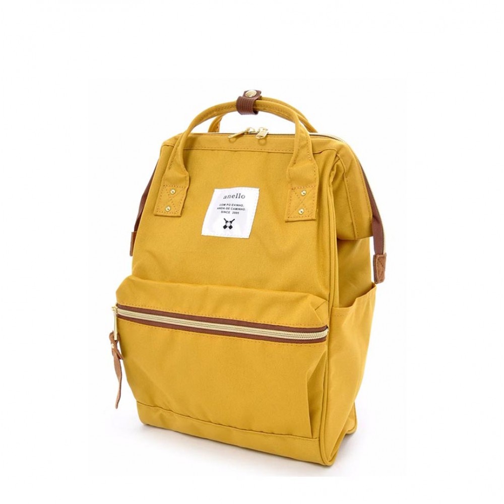 Японский рюкзак-сумка Anello city желтый (yellow) AT-B0193A Y