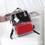 Японский рюкзак-сумка Anello city черно-красно-серый (black-red-grey)