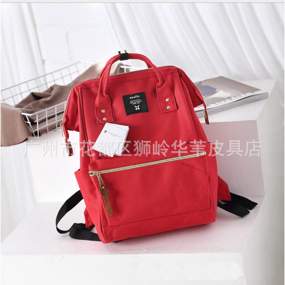Японский рюкзак-сумка Anello city красный (red) AT-B0193A RE