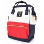 Японский рюкзак-сумка Anello city бело-красно-синий (white-red-blue)