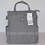 Японский рюкзак-сумка Anello AT-C1225 10 Pocket серый (gray)