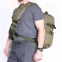 Однолямочный рюкзак SUPER-RUKZAKI "Хантер 42*30*23" олива