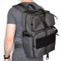 Однолямочный рюкзак SUPER-RUKZAKI "Алерт (Alert) темно-серый