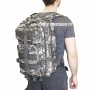тактический рюкзак Mr. Martin 5025 АКУПАТ (серый пиксель) (на человеке)