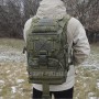 тактический рюкзак Mr. Martin 5035 ЦИФРА РФ (на человеке вид сзади)