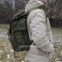 тактический рюкзак Mr. Martin 5035 ЦИФРА РФ (на человеке вид с правого бока)