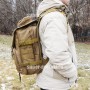 тактический рюкзак Mr. Martin 5035 койот (песочный) (на человеке вид с правого бока)