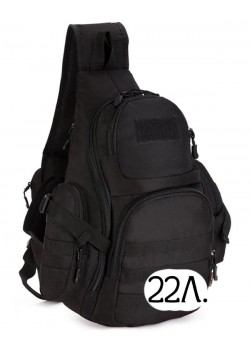 Однолямочный тактический рюкзак Mr. Martin 5053 черный