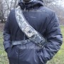тактический рюкзак Mr. Martin 5053 АКУПАТ (серый пиксель) (на человеке в черном вид спереди)