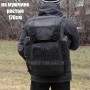 тактический рюкзак Mr. Martin 5071 черный (на человеке вид сзади)