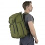 тактический рюкзак Mr. Martin 5071 хаки (олива) (на человеке вид с правого бока сзади)