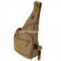Однолямочный тактический рюкзак Mr. Martin 5908 хаки (койот, песочный) вид с боку